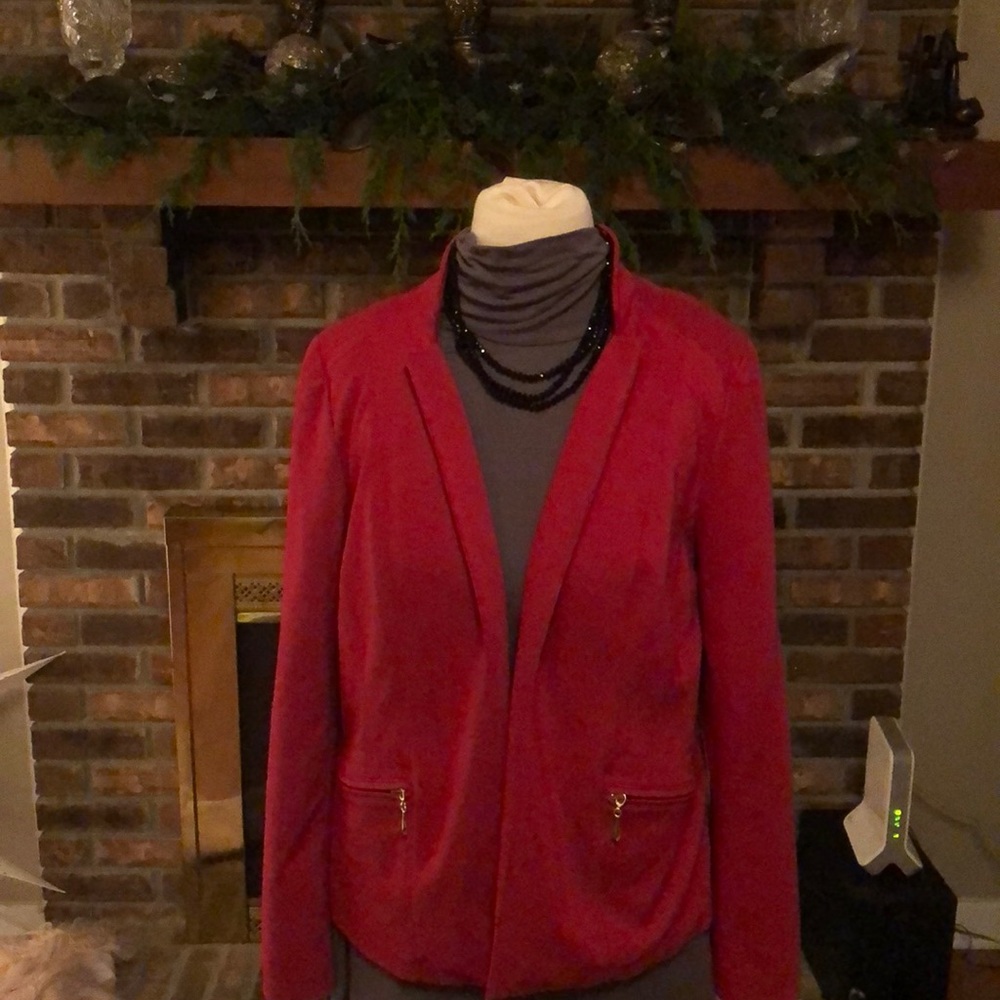 Chico’s red jacket - Picture 1 of 5